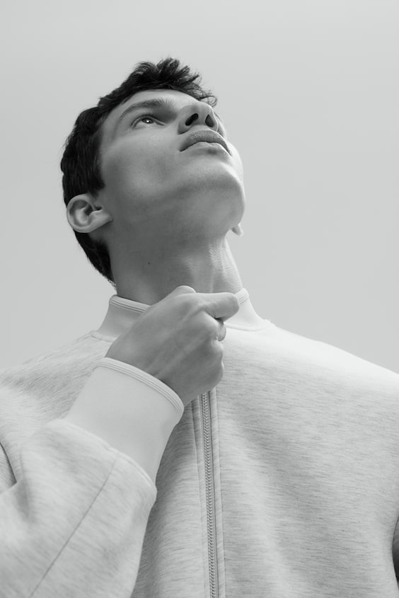 HM Pilotenjacke Aus Jersey In Regular Fit