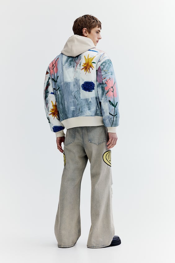 HM Pilotenjacke In Loose Fit