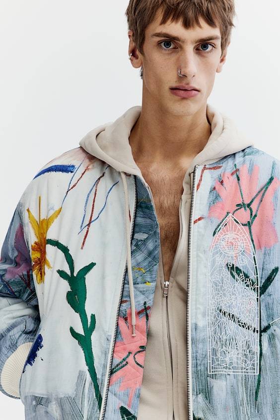 HM Pilotenjacke In Loose Fit