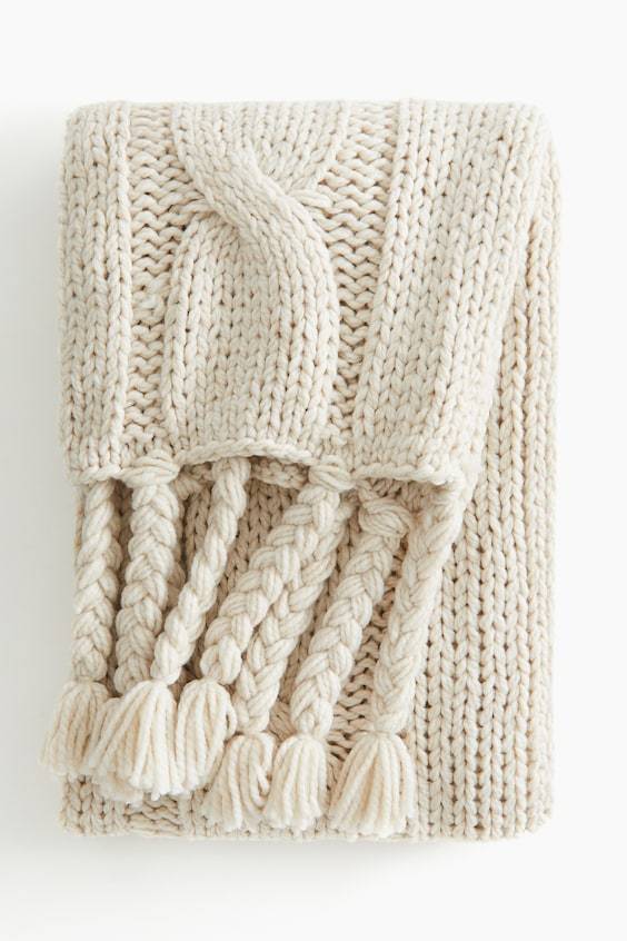 HM Plaid Mit Quasten