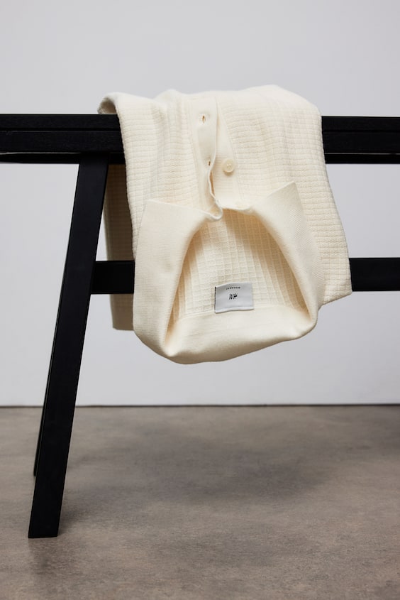 HM Poloshirt Mit Struktur In Regular Fit