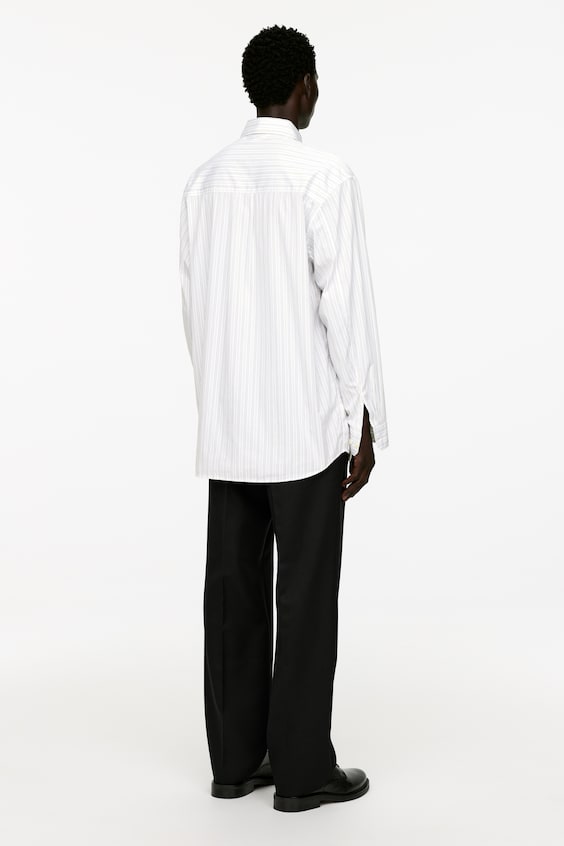 HM Popeline-Overshirt