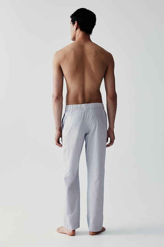 HM Popelinehose In Relaxed Fit