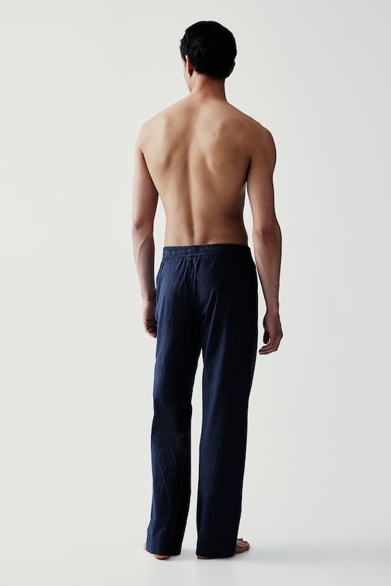 HM Popelinehose In Relaxed Fit