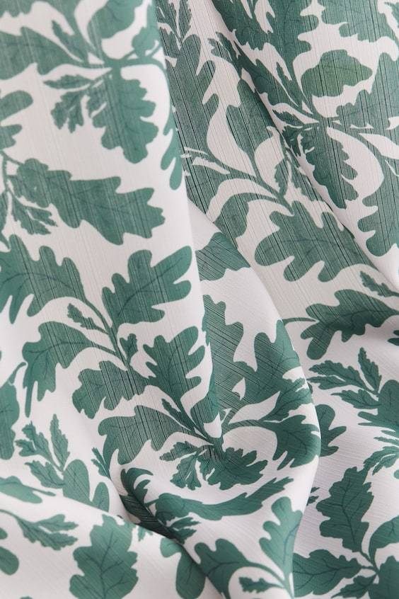 HM Printed Shower Curtain