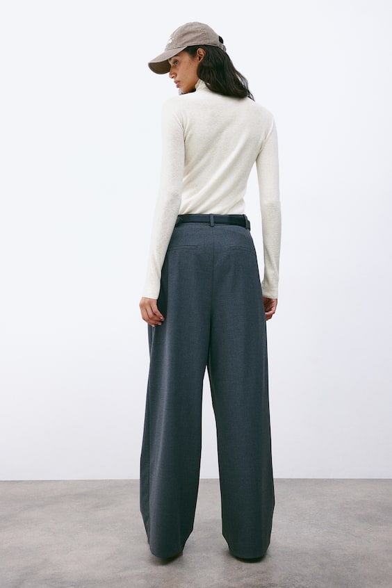 HM Pullover Aus Kaschmirmix Mit Turtleneck