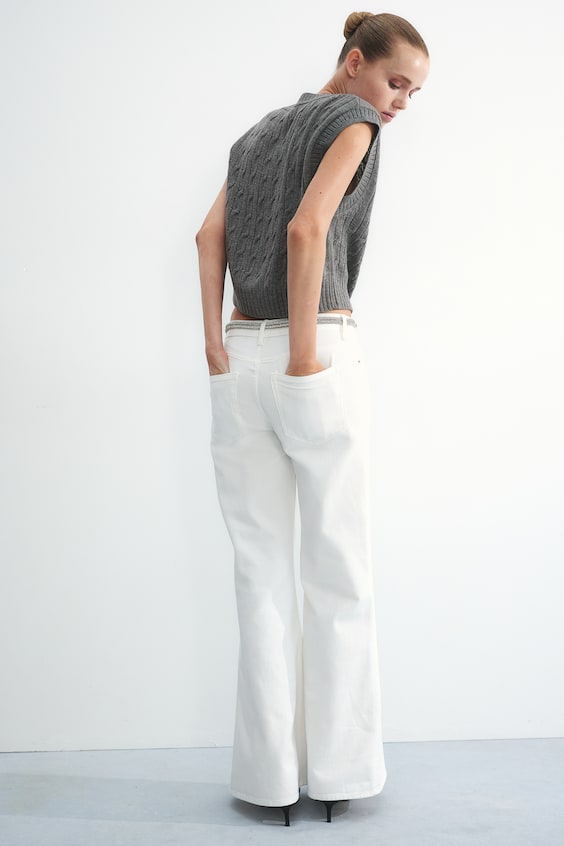 HM Pullunder In Zopfstrick