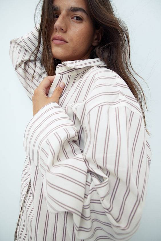 HM Pyjama Aus Baumwollpopeline