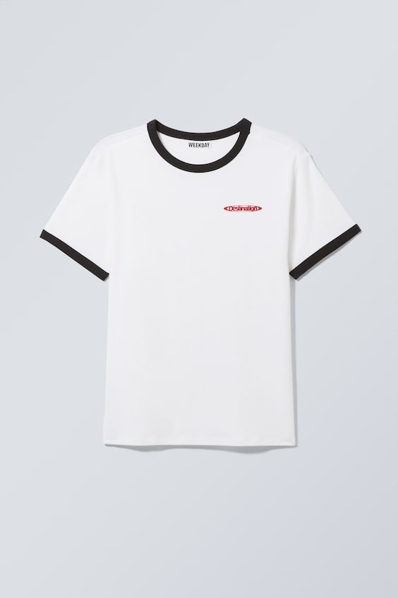 HM Ringer-T-Shirt Mit Grafik Buck