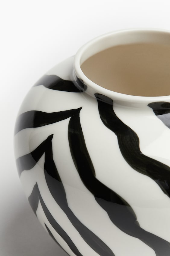 HM Runde Vase Aus Steingut