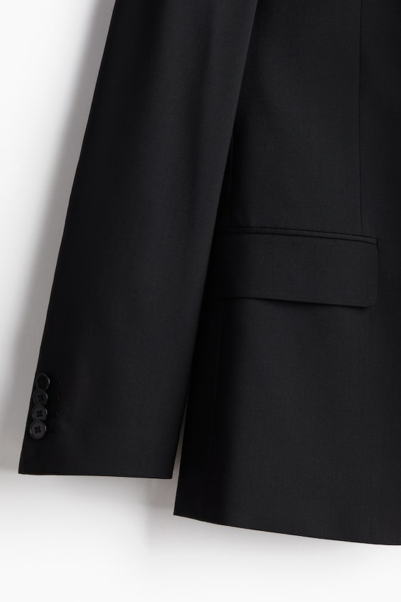 HM Sakko Aus Wollmix In Slim Fit