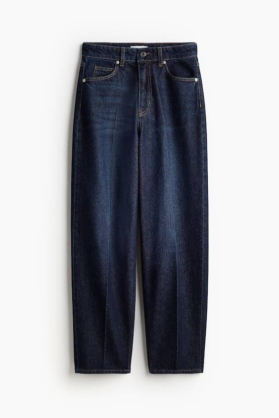 HM Schmal Zulaufende Jeans Bügelfalten