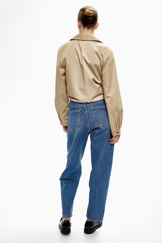 HM Schmal Zulaufende Jeans Bügelfalten