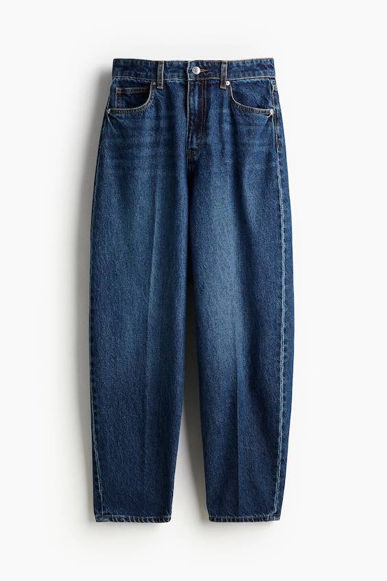 HM Schmal Zulaufende Jeans Bügelfalten