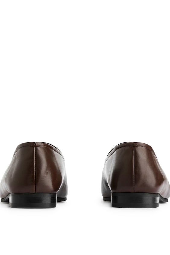 HM Schmale Loafer Aus Leder