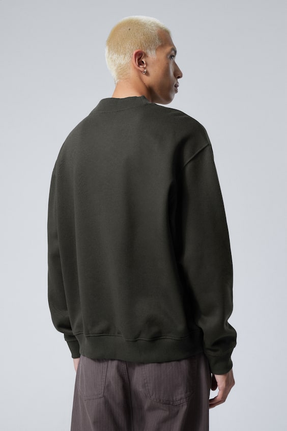 HM Schweres Sweatshirt Mit Relaxter Passform