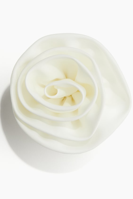 HM Scrunchie mit Rosenapplikation