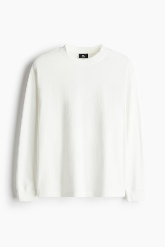 HM Shirt Aus Baumwolljersey In Loose Fit