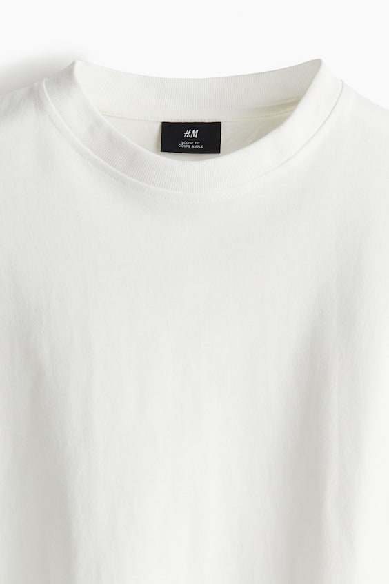 HM Shirt Aus Baumwolljersey In Loose Fit