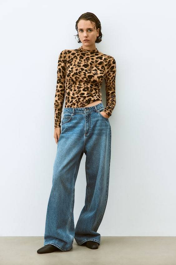 HM Shirt Mit Turtleneck