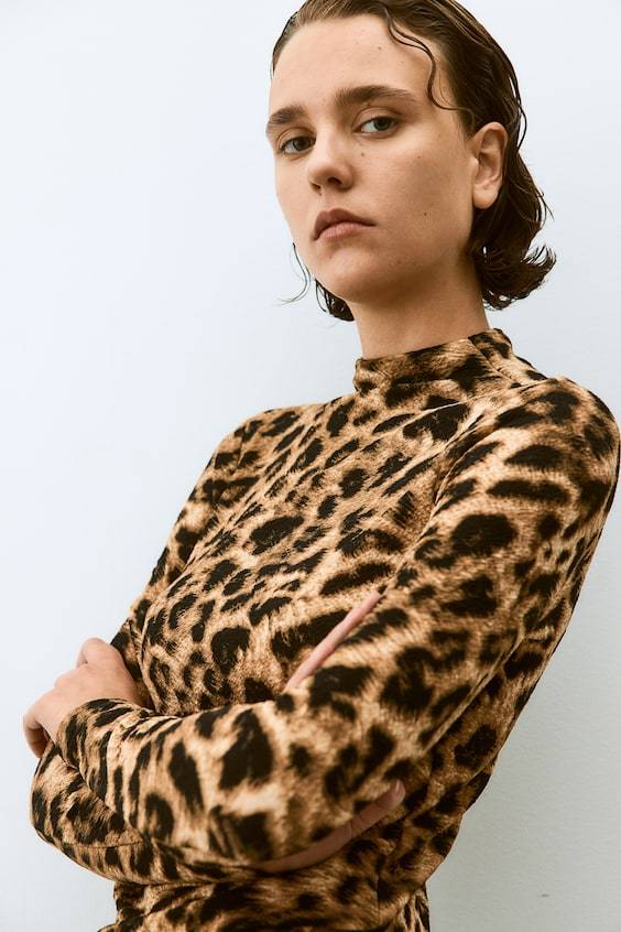 HM Shirt Mit Turtleneck