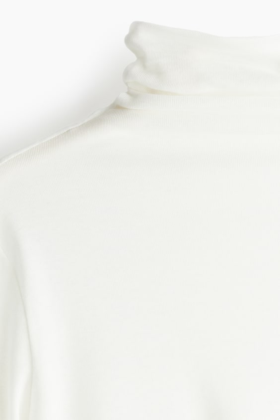 HM Shirt Mit Turtleneck Aus Pima-Baumwolle