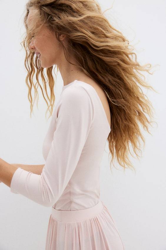 HM Shirt Mit U-Boot-Ausschnitt