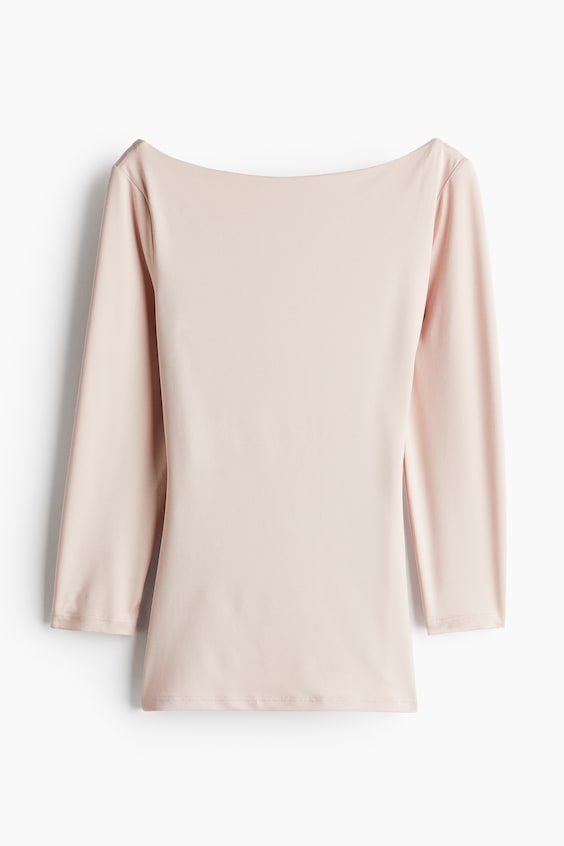 HM Shirt Mit U-Boot-Ausschnitt