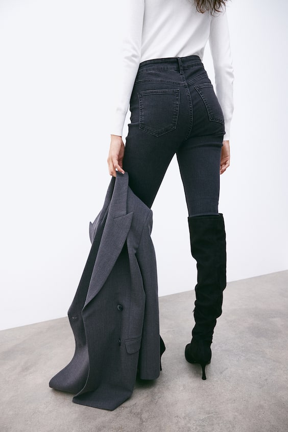 HM Skinny High Jeans