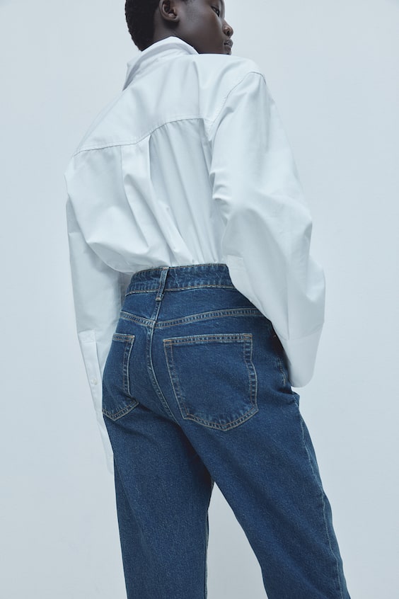 HM Slim Mom High Ankle Jeans