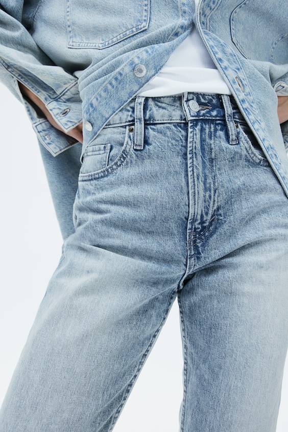 HM Slim Straight High Jeans