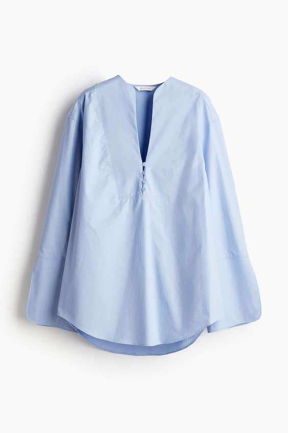 HM Smokingbluse In Loose Fit