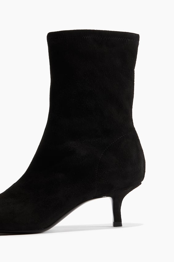 HM Sockboots Aus Veloursleder