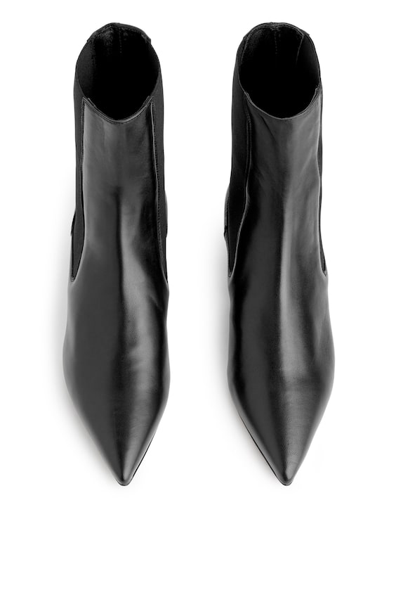 HM Spitzer Lederstiefel