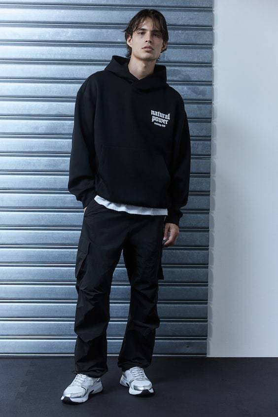 HM Sport-Hoodie Aus DryMove™ In Loose Fit