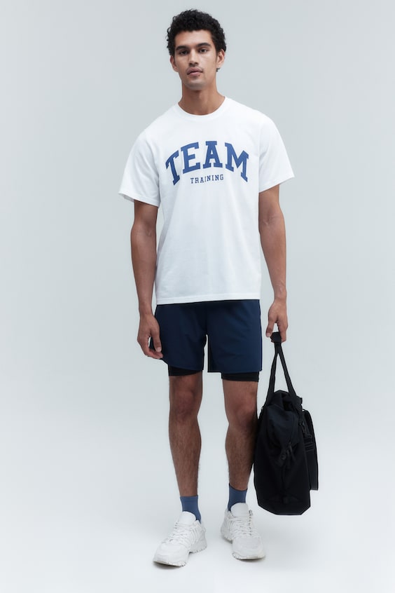 HM Sportshirt Aus DryMove™ In Regular Fit