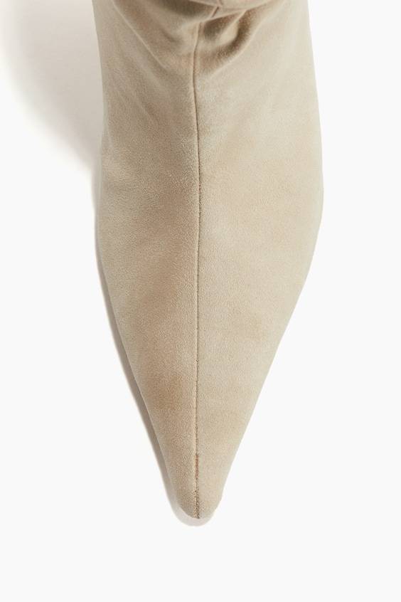 HM Stiefel Mit Gerafftem Schaft