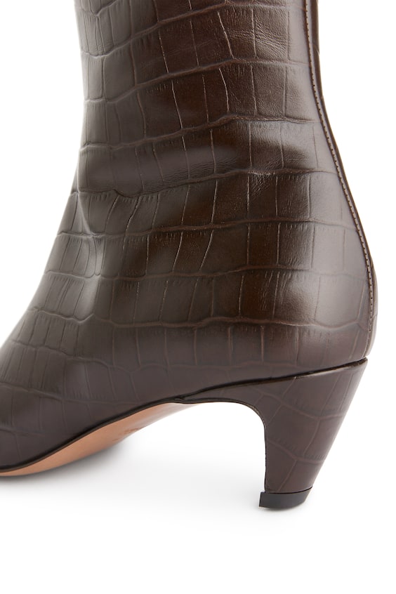 HM Stiefeletten Mit Eckiger Zehenpartie