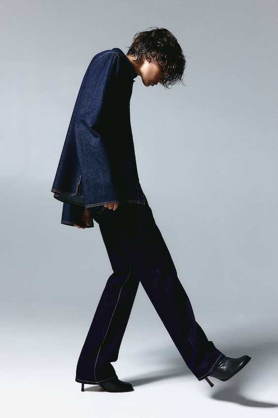 HM Straight High Jeans