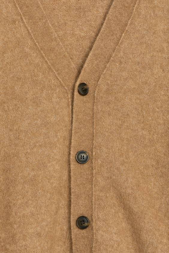 HM Strickjacke Aus Wolle Und Alpakawolle