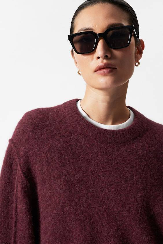 HM Strickpullover Aus Alpaka-Mix