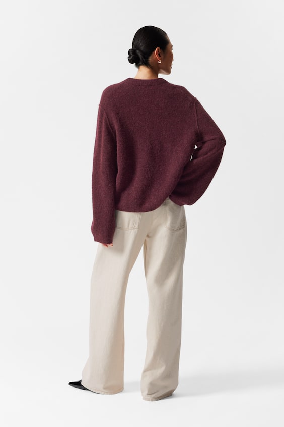 HM Strickpullover Aus Alpaka-Mix