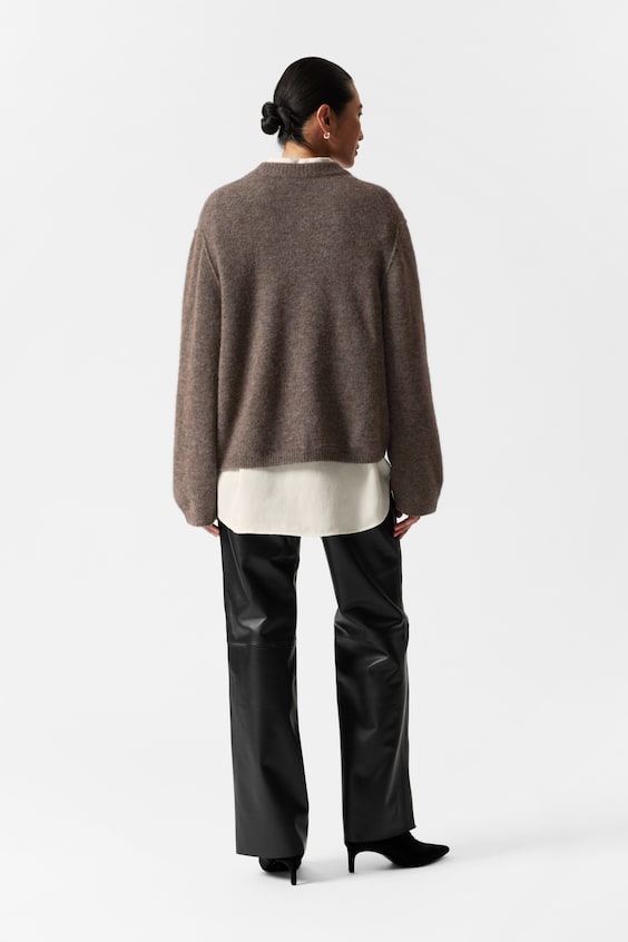 HM Strickpullover Aus Alpaka-Mix