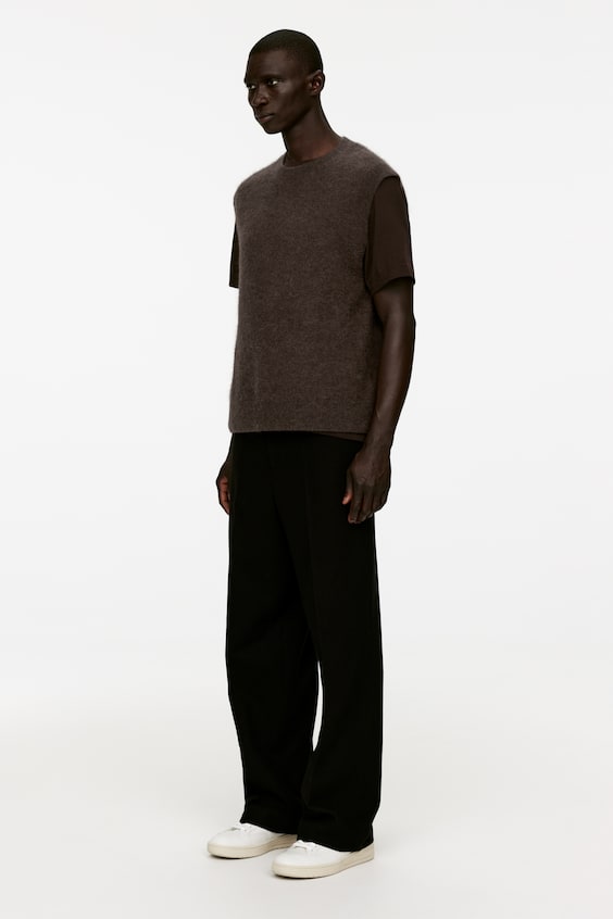 HM Strickpullunder Aus Alpakawolle