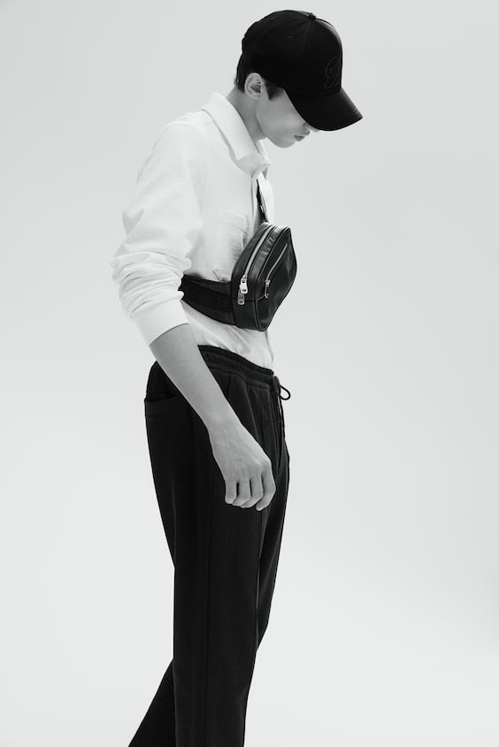 HM Strukturierte Hose Im Slim Fit