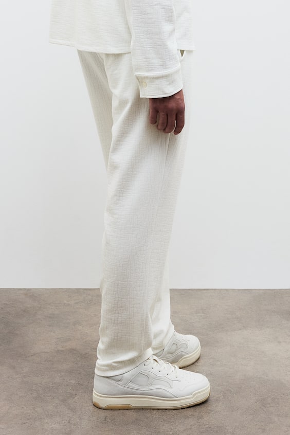 HM Strukturierte Hose Im Slim Fit