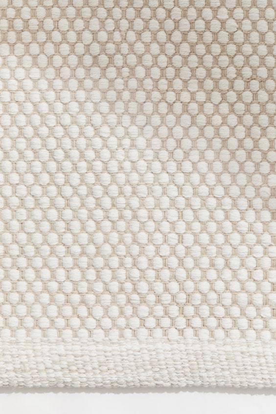 HM Strukturteppich Aus Baumwolle