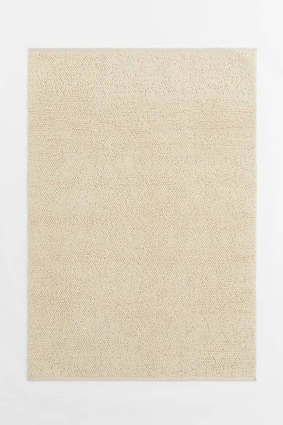 HM Strukturteppich Aus Wollmix