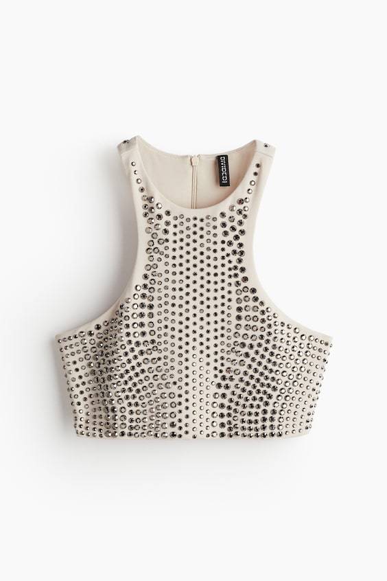 HM Studded Crop Top