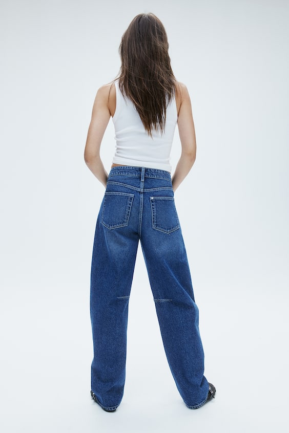 HM Super Barrel Regular Jeans